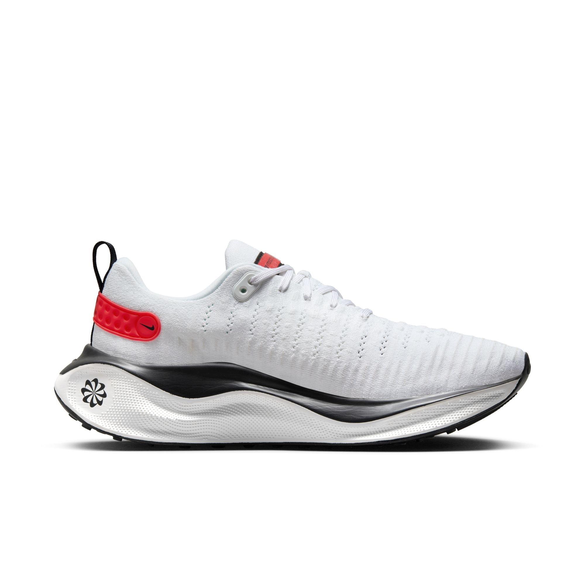 Nike React Infinity Flyknit 4 "White/Velvet Brown/Platinum Tint" Men's Running Shoe